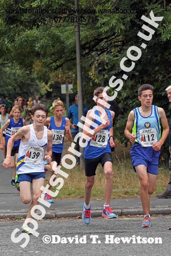 Boys under-15s Northern Road Relays, Warrington. Photo: David T. Hewitson/Sports for All Pics